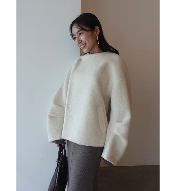 LAGUNAMOON「ボアブルゾン」|ブルゾン・スタジャン|