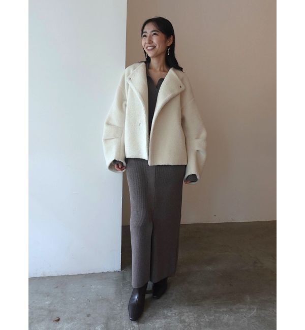 LAGUNAMOON「ボアブルゾン」|ブルゾン・スタジャン|