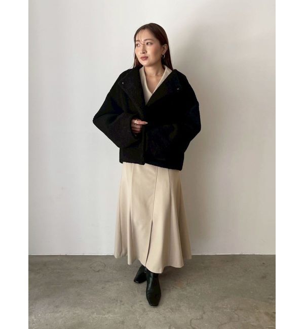 LAGUNAMOON「ボアブルゾン」|ブルゾン・スタジャン|