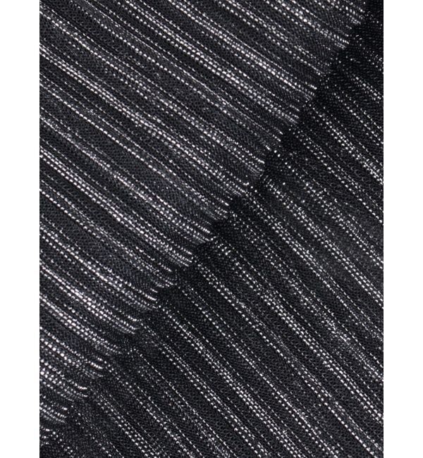 jouetie「プリーツラメシアーカーデ」|カーディガン|