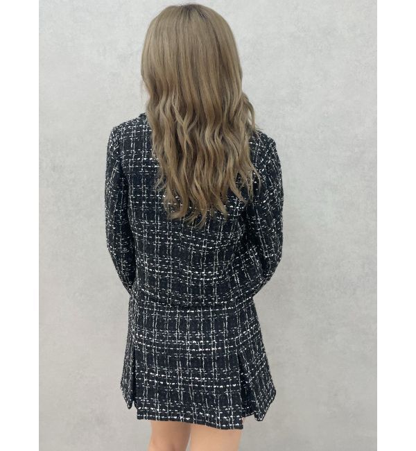 GYDA「TWEEDショートジャケット【SETUP着用可】」|テーラードジャケット|