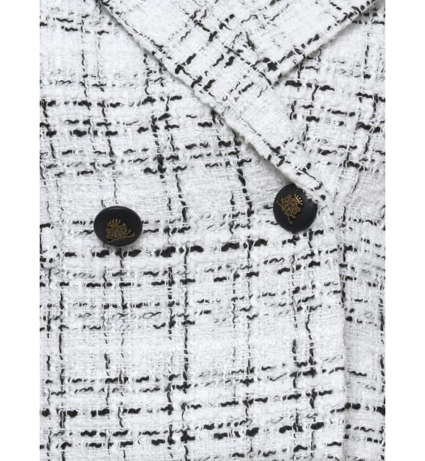 GYDA「TWEEDショートジャケット【SETUP着用可】」|テーラードジャケット|