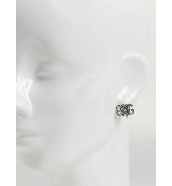 GYDA「JEYSUS Symmetry GYDAラインストーンイヤリング」|イヤリング|
