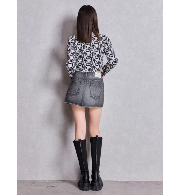 GYDA「GYDA pattern プチハイニットトップス」|ニット・セーター|