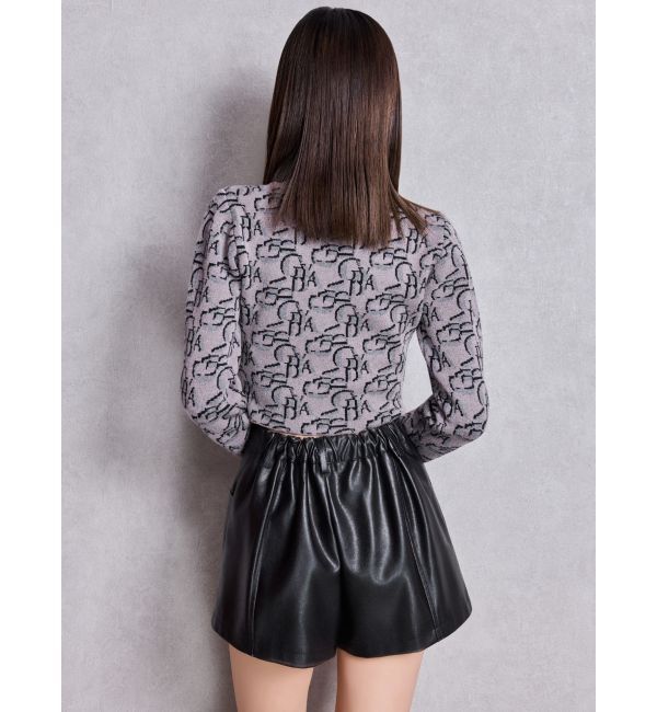 GYDA「GYDA pattern プチハイニットトップス」|ニット・セーター|