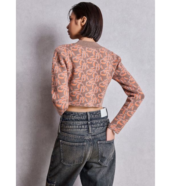 GYDA「GYDA pattern プチハイニットトップス」|ニット・セーター|