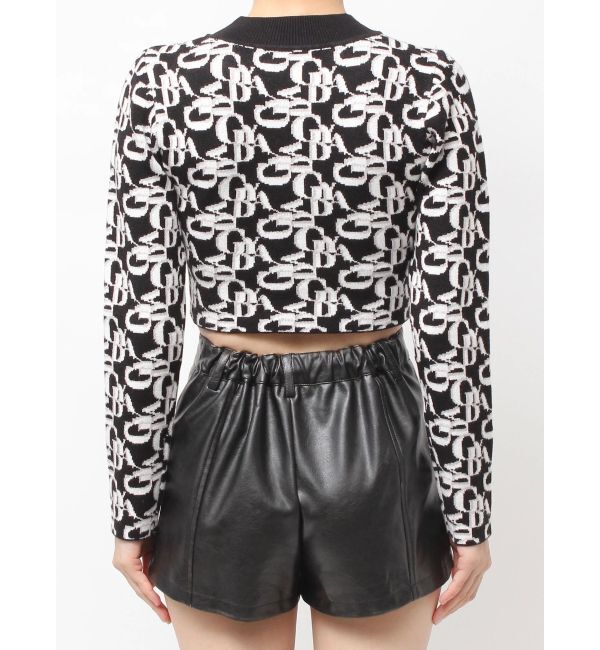 GYDA「GYDA pattern プチハイニットトップス」|ニット・セーター|