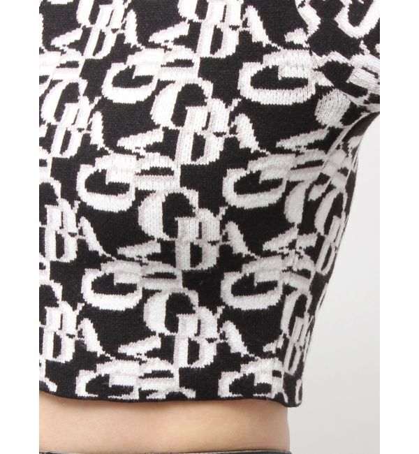 GYDA「GYDA pattern プチハイニットトップス」|ニット・セーター|