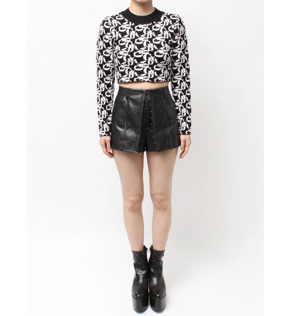 GYDA「GYDA pattern プチハイニットトップス」|ニット・セーター|