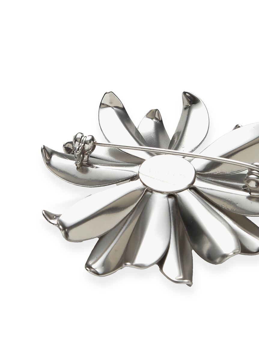 Mila Owen「メタルフラワーブローチ」|ブローチ・コサージュ|