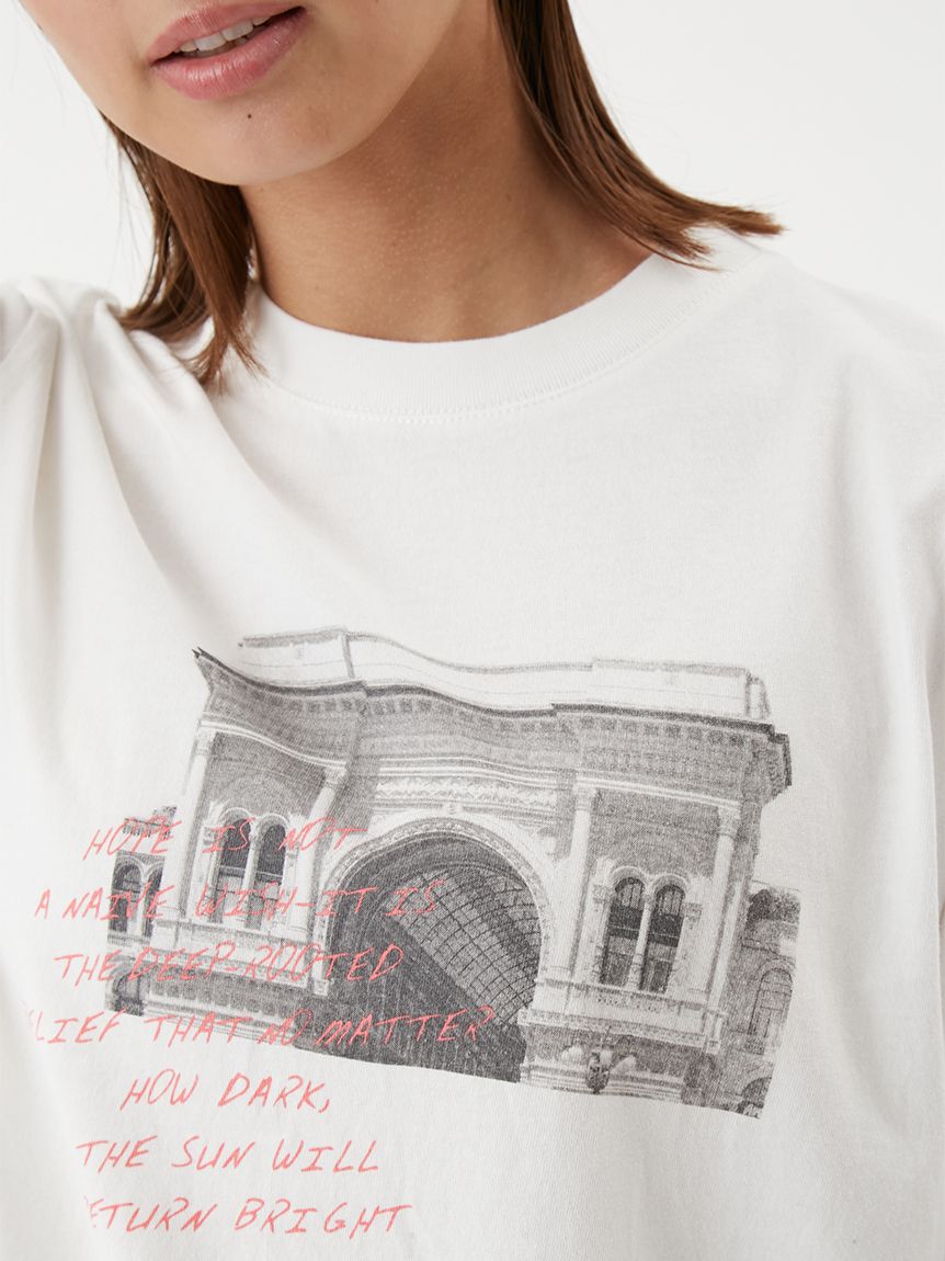 Mila Owen「フォトプリントTシャツ」|Tシャツ・カットソー|