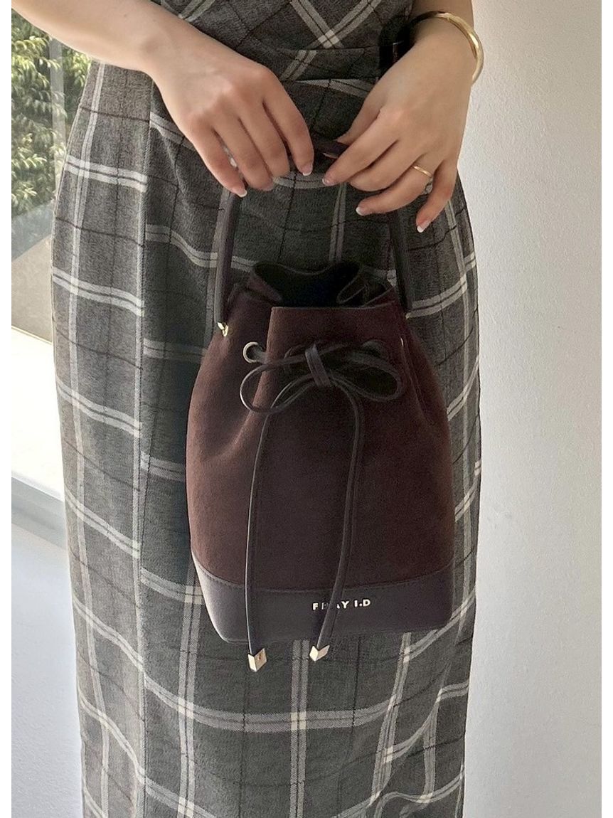 FRAY I.D「スエードリボンバッグ」|ショルダー・メッセンジャー|