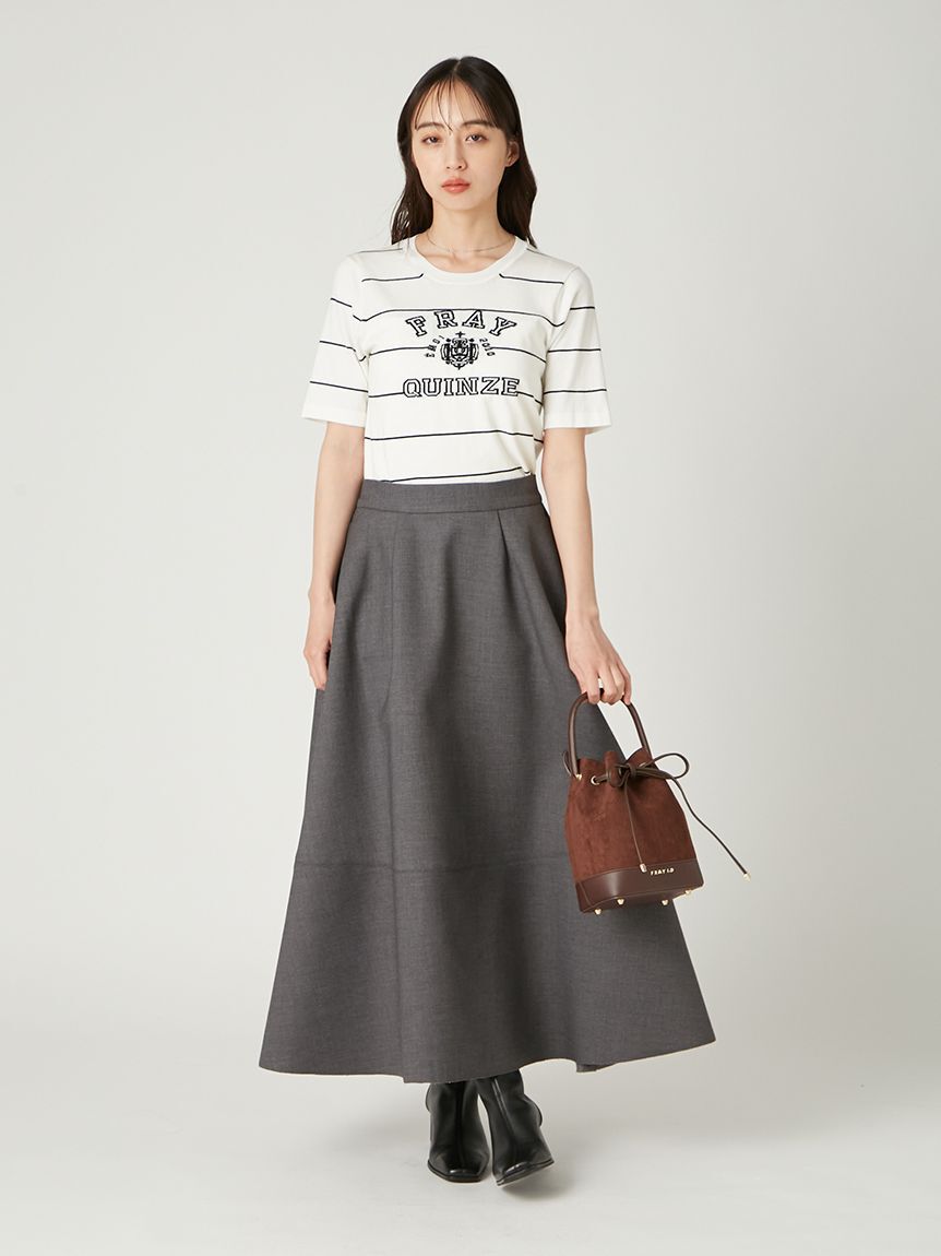 FRAY I.D「スエードリボンバッグ」|ショルダー・メッセンジャー|