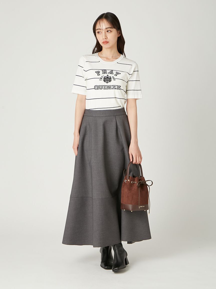 FRAY I.D「スエードリボンバッグ」|ショルダー・メッセンジャー|