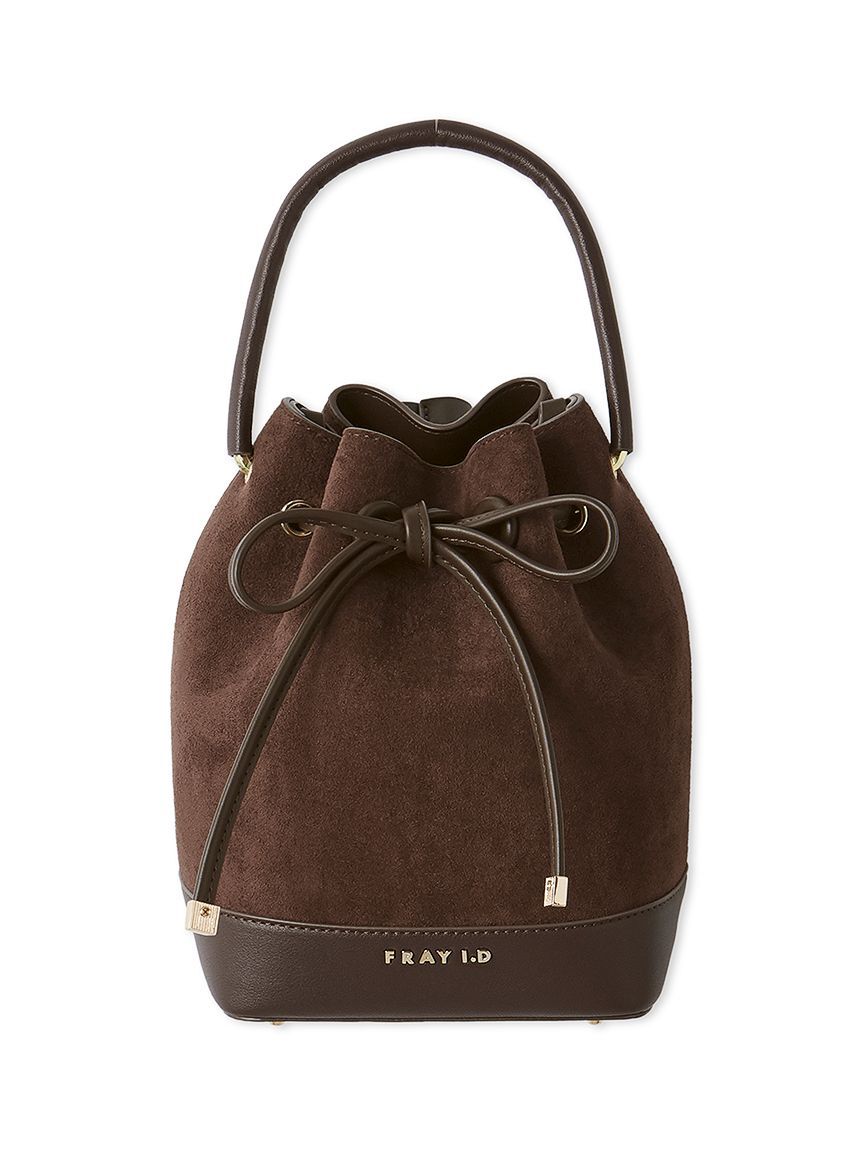 FRAY I.D「スエードリボンバッグ」|ショルダー・メッセンジャー|