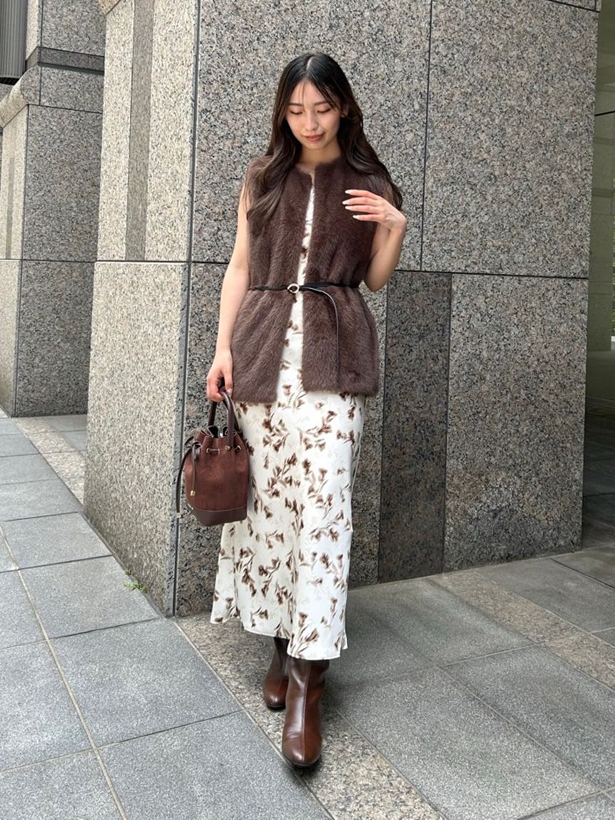 FRAY I.D「スエードリボンバッグ」|ショルダー・メッセンジャー|