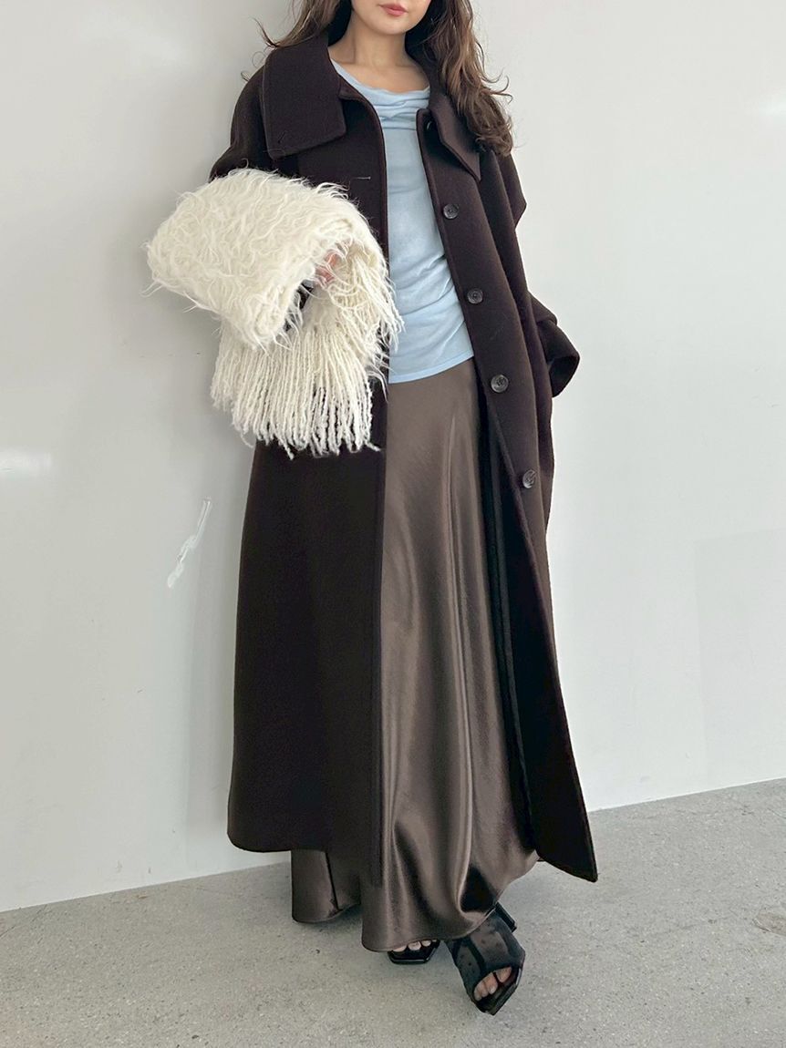 FRAY I.D　2021AW 　バルマカンロングコート　クリーニング済み バルマカンロングコート（FRAY I.D）｜ルミネのファッション通販