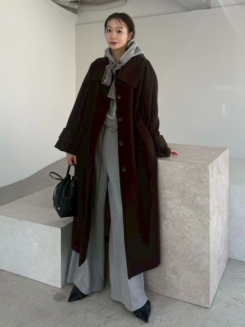 FRAY I.D ロングコート　バルマカンコート バルマカンロングコート(ダッフルコート)｜アウター｜FRAY I.D（フレイ