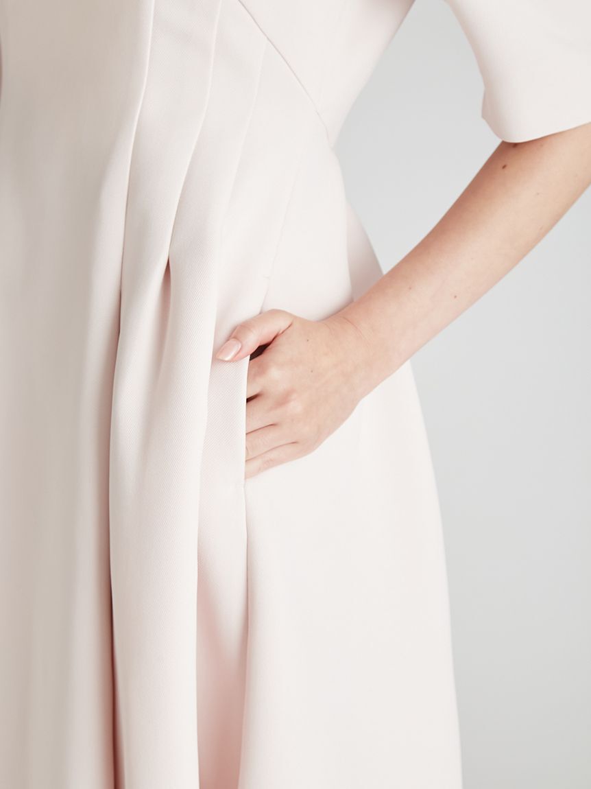 CELFORD「Ｖネックフィット＆フレアワンピース」|ワンピース|