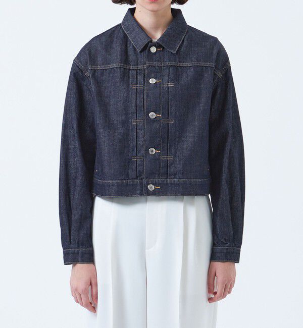 MACKINTOSH PHILOSOPHY「コットンリネンデニムジャケット」|ブルゾン・スタジャン|