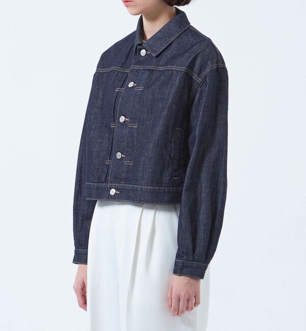 MACKINTOSH PHILOSOPHY「コットンリネンデニムジャケット」|ブルゾン・スタジャン|