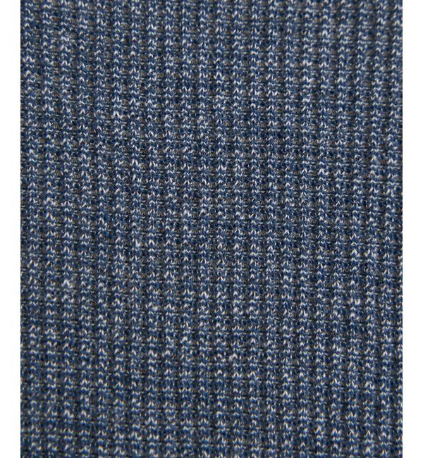 ikka「メランジワッフルフェイクロンTシャツ」|Tシャツ・カットソー|