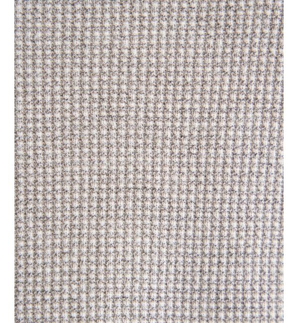 ikka「メランジワッフルフェイクロンTシャツ」|Tシャツ・カットソー|