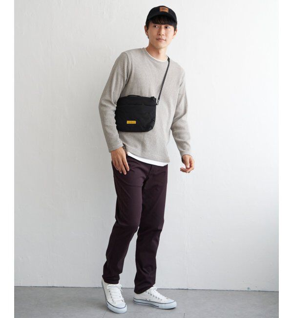 ikka「メランジワッフルフェイクロンTシャツ」|Tシャツ・カットソー|