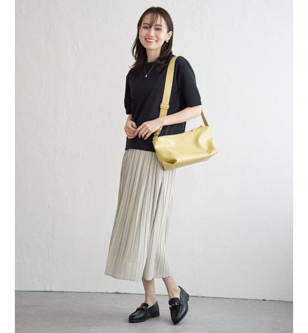 ikka「ラメパフプルオーバープリーツスカートセット」|ワンピース|