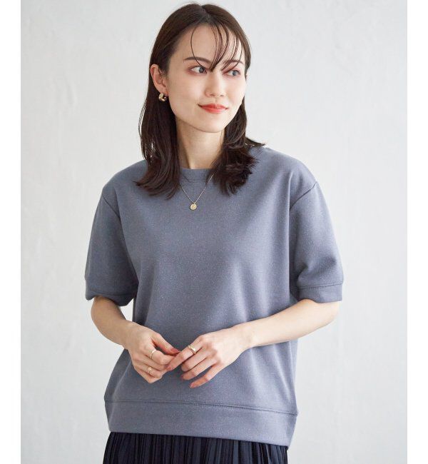 ikka「ラメパフプルオーバープリーツスカートセット」|ワンピース|