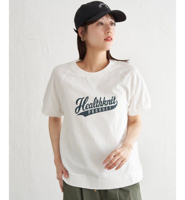 ikka「Healthknit Product ヘルスニットプロダクト ガゼット半袖Tシャツ」|その他|
