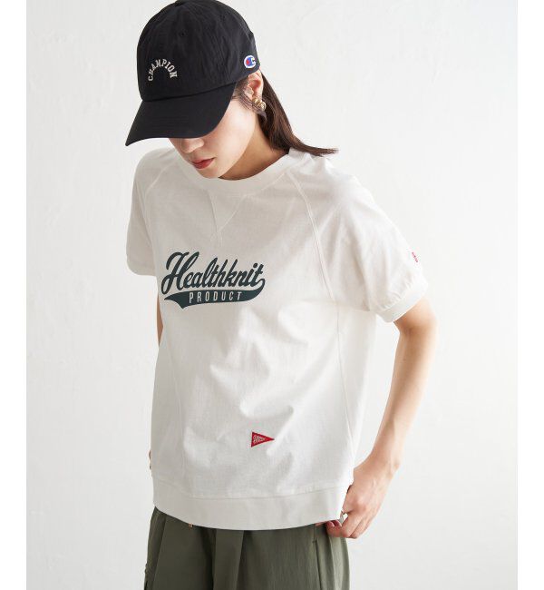 ikka「Healthknit Product ヘルスニットプロダクト ガゼット半袖Tシャツ」|その他|
