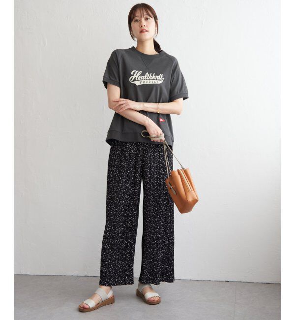 ikka「Healthknit Product ヘルスニットプロダクト ガゼット半袖Tシャツ」|その他|