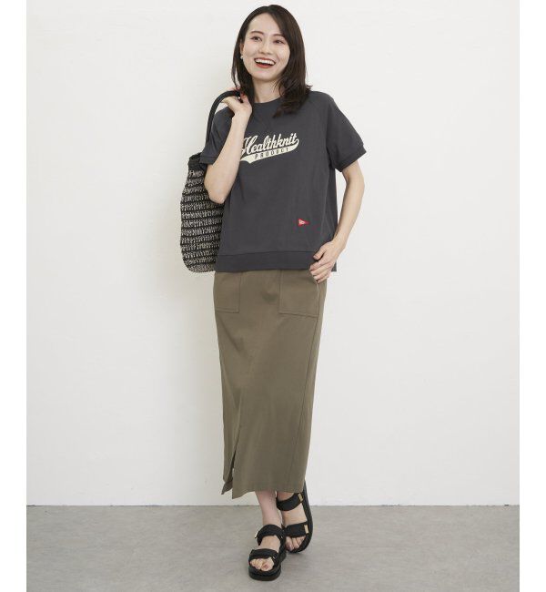 ikka「Healthknit Product ヘルスニットプロダクト ガゼット半袖Tシャツ」|その他|