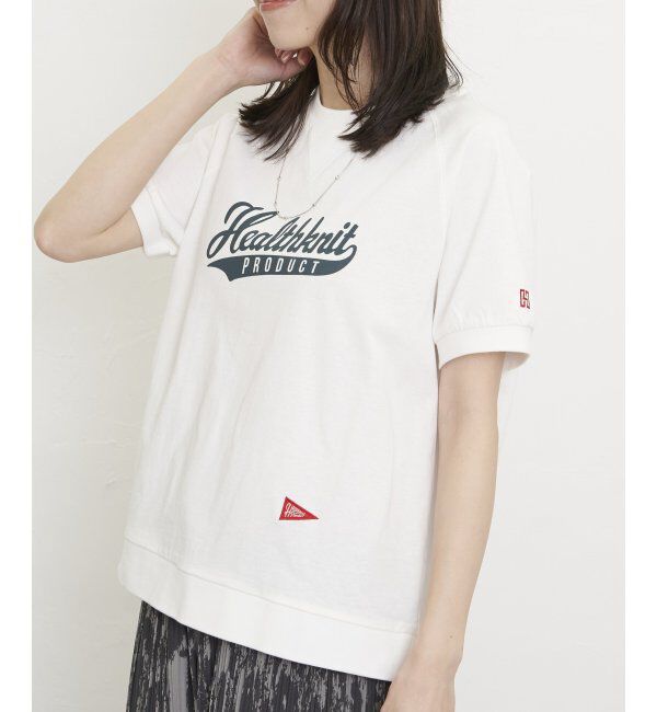 ikka「Healthknit Product ヘルスニットプロダクト ガゼット半袖Tシャツ」|その他|