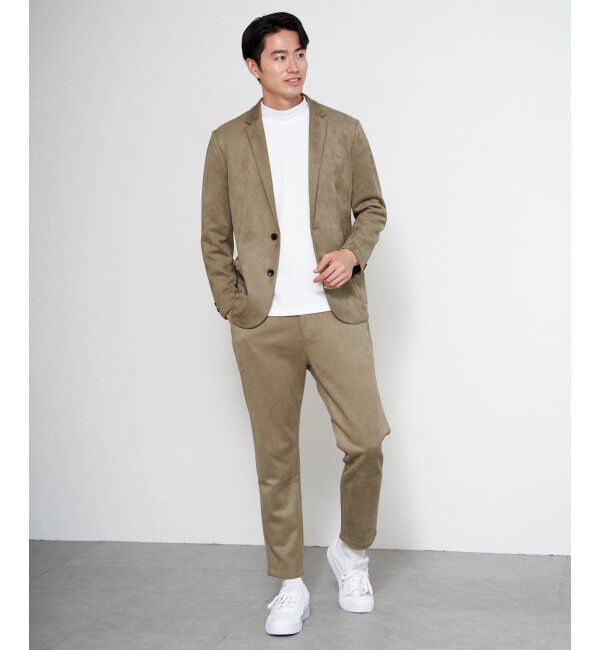 IKKA LOUNGE「GOKU楽 ワークスエードライクパンツ」|その他|