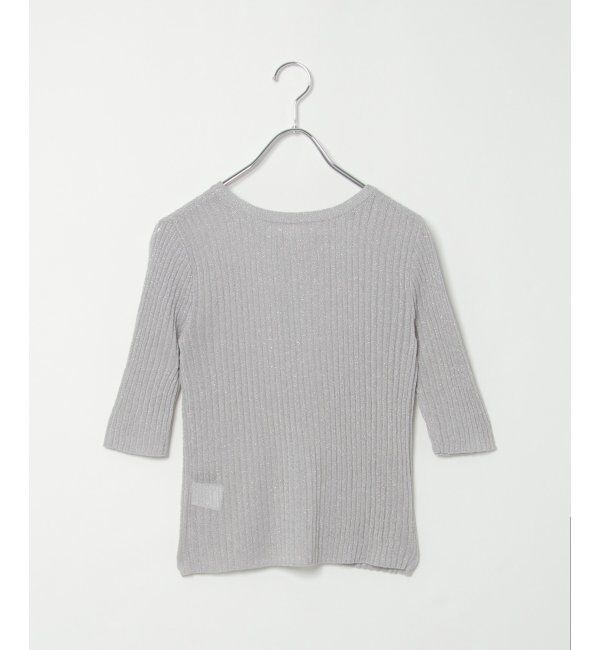 VENCE share style「ラメシアーリブ2WAYカーディガン」|カーディガン|