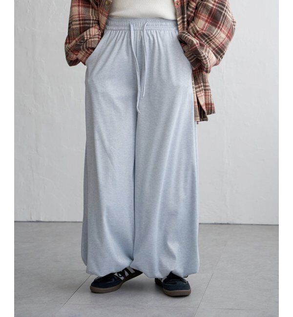 VENCE share style「TRバルーンパンツ」|デニム|