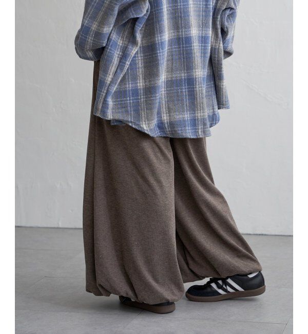 VENCE share style「TRバルーンパンツ」|デニム|