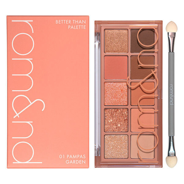  「rom&nd ベターザンパレット #01 パンパスガーデン」|アイシャドウ|