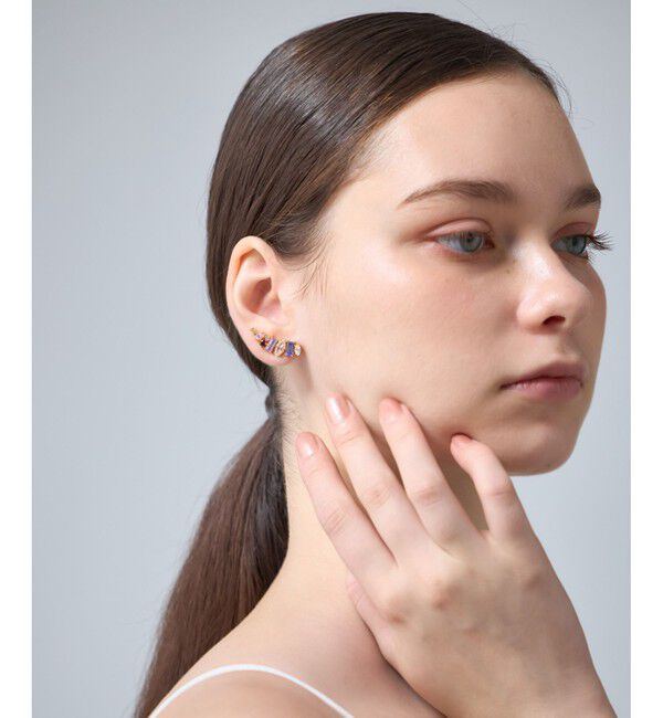 ete「ビジュー イヤークリップ」|イヤリング|