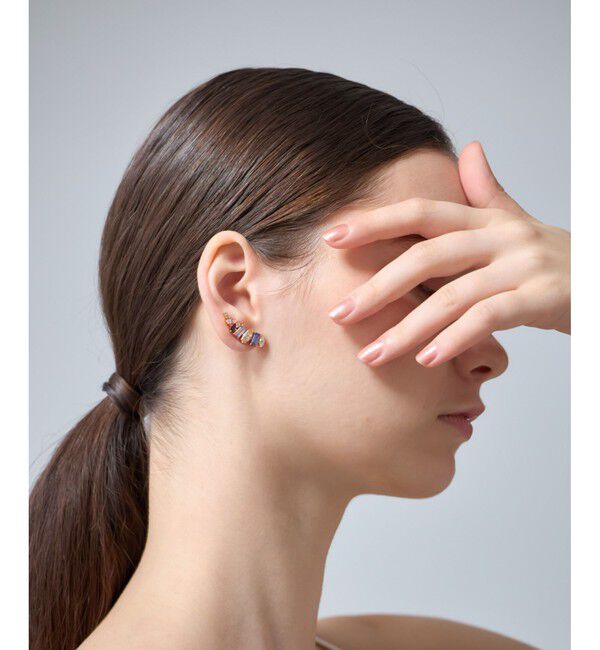 ete「ビジュー イヤークリップ」|イヤリング|