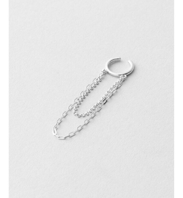 Jouete「[ダブルフェイス]イヤリング チェーン」|イヤリング|