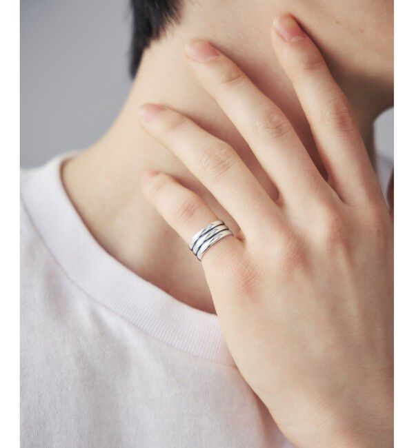 Jouete「[フォークピンキー] リング ステッチ」|リング|