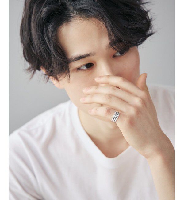 Jouete「[フォークピンキー] リング ステッチ」|リング|