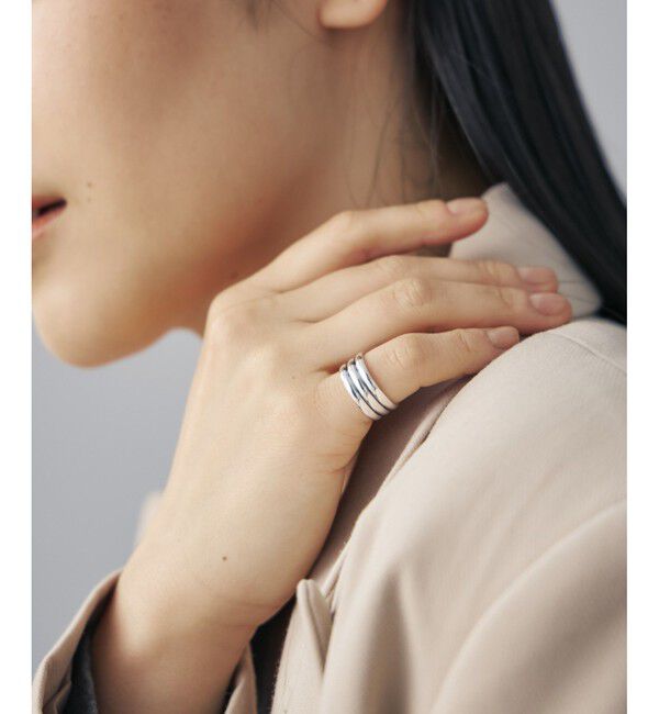 Jouete「[フォークピンキー] リング ステッチ」|リング|