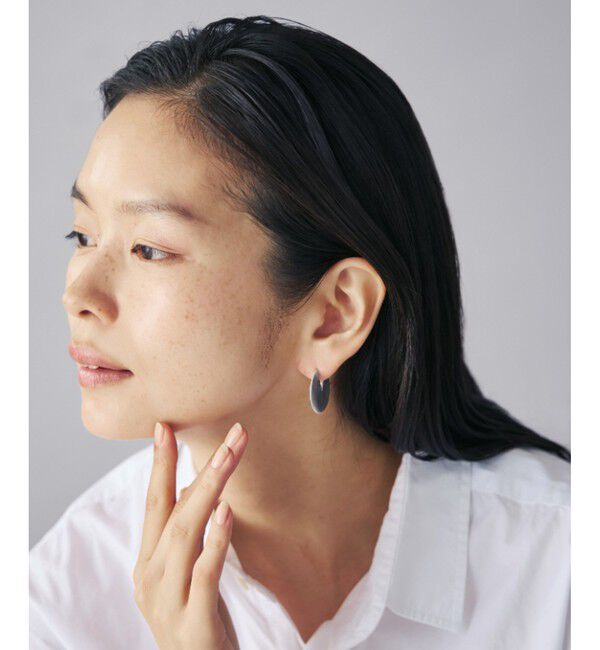 Jouete「[コネクト] フープピアス ディスク」|ピアス|