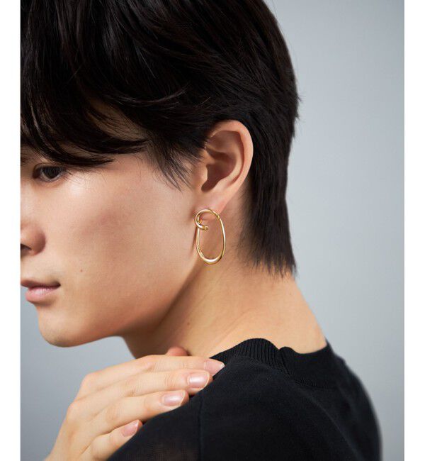 Jouete「[サークルピアス] ワンストローク」|ピアス|