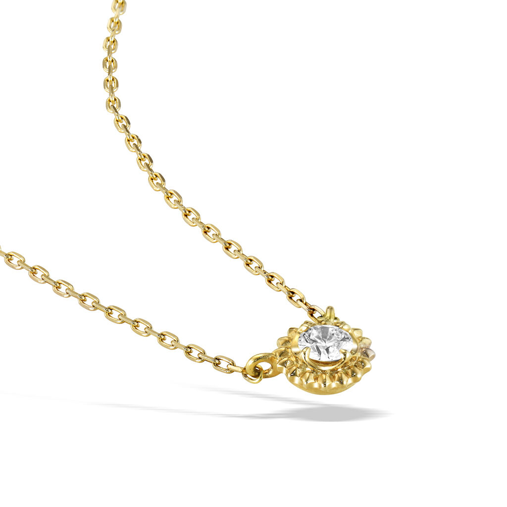 STAR JEWELRY「DIAMOND SUNSET NECKLACE　（M）」|ネックレス|