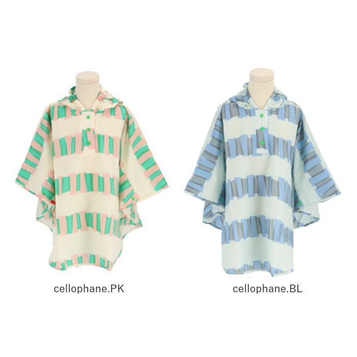 BACKYARD FAMILY「キッズ レイン コート ポンチョ 通販 レインポンチョ カッパ 雨具 サイズ S 80 90」|その他ベビー用品|